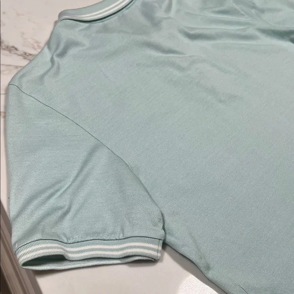 Salvatore Ferragamo Light Green Polo Shirt